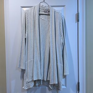 Chicos matching sweater and tank.